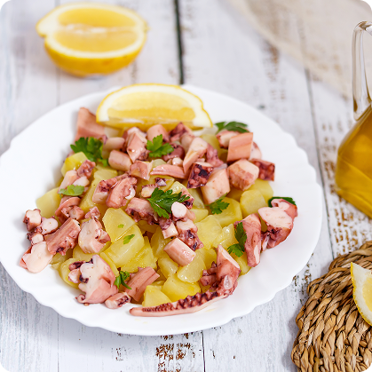 Mediterranean Octopus Salad